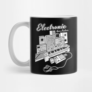 Modular Synthesizer for Electronic Music Producer Mug